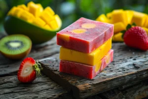frozen fruit bar with real fruit