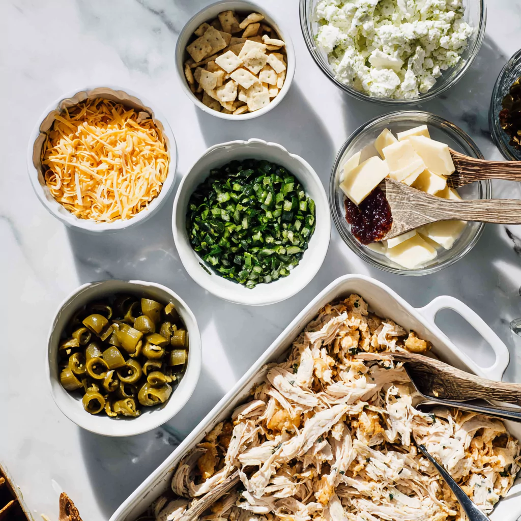 Ingredient variations for customizing Neiman Marcus chicken casserole