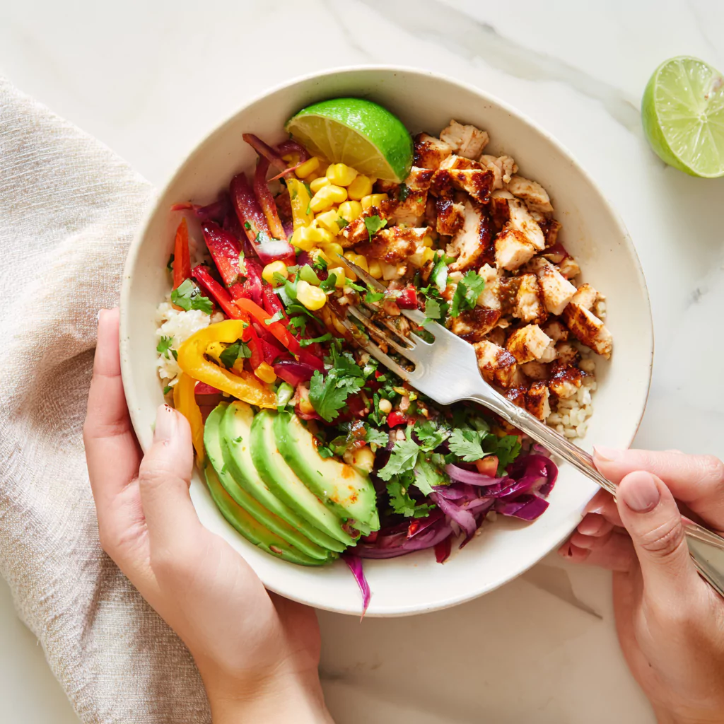 Serving a low FODMAP chipotle meal