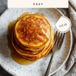 Healthy sweet potato pancakes gluten-free and dairy-free on a plate