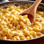 Delicious one pot mac and cheese with creamy cheese sauce and pasta