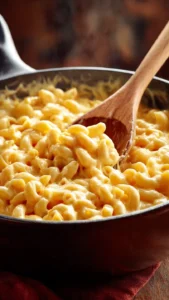 Delicious one pot mac and cheese with creamy cheese sauce and pasta