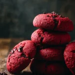 Delicious red velvet cookies made with red velvet cake mix