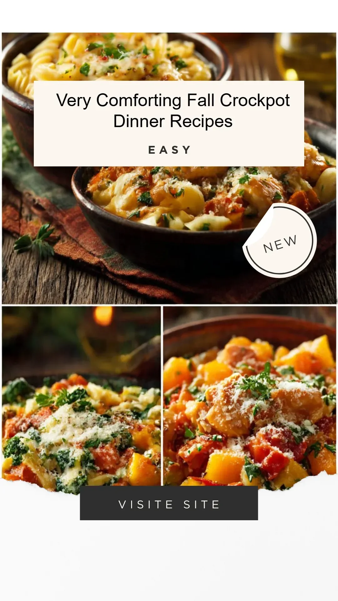 Delicious fall crockpot dinner recipes for a comforting meal
