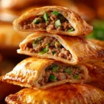 Traditional Chinese meat pies (Xian Bing) filled with savory meat and wrapped in flaky crust.