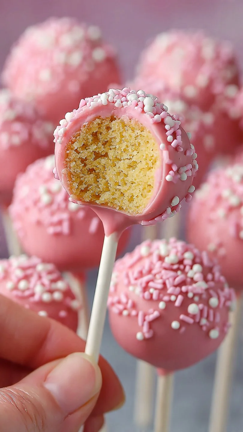 Delicious homemade Starbucks cake pops ready to be enjoyed.