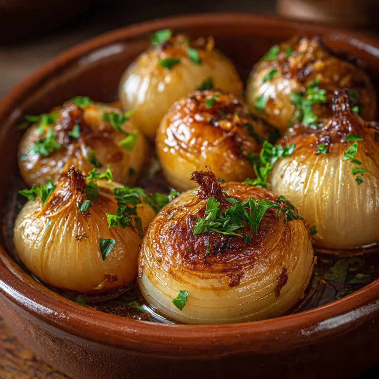 Air-fried onion boil, a crispy and flavorful dish made from onions