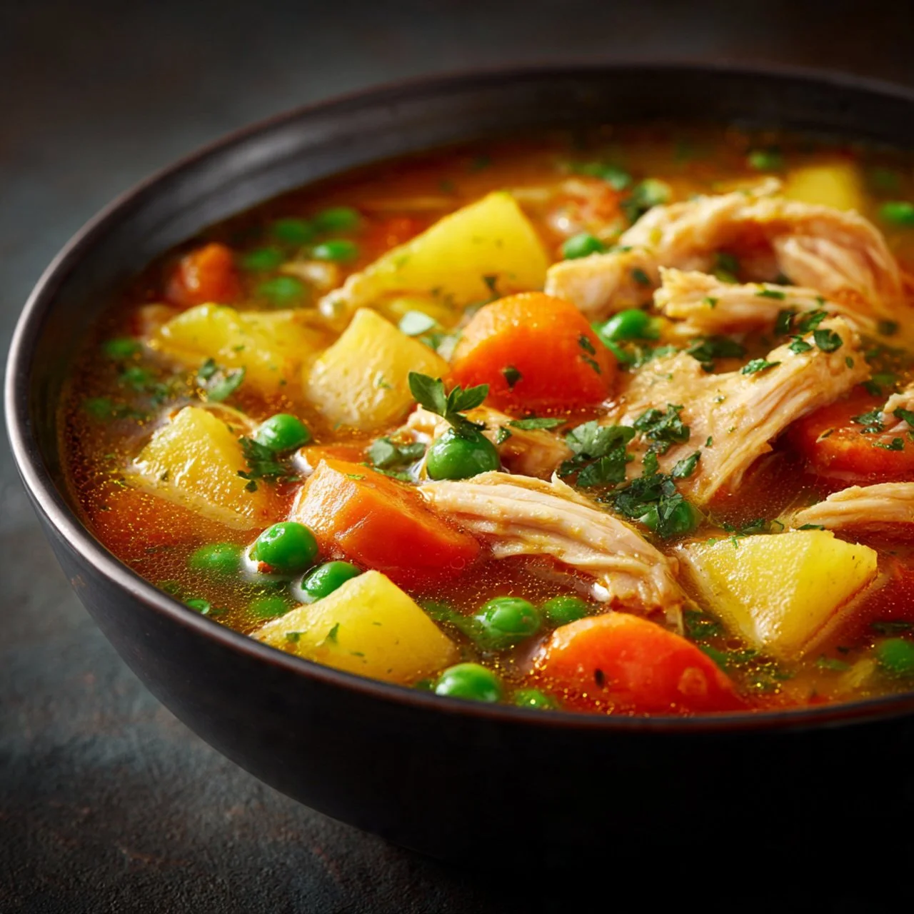 Creamy Chicken Vegetable Soup Recipe