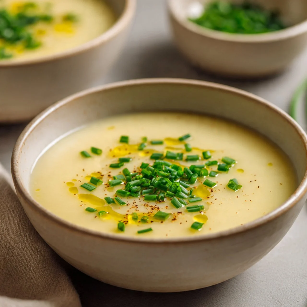 Creamy Potato Leek Soup