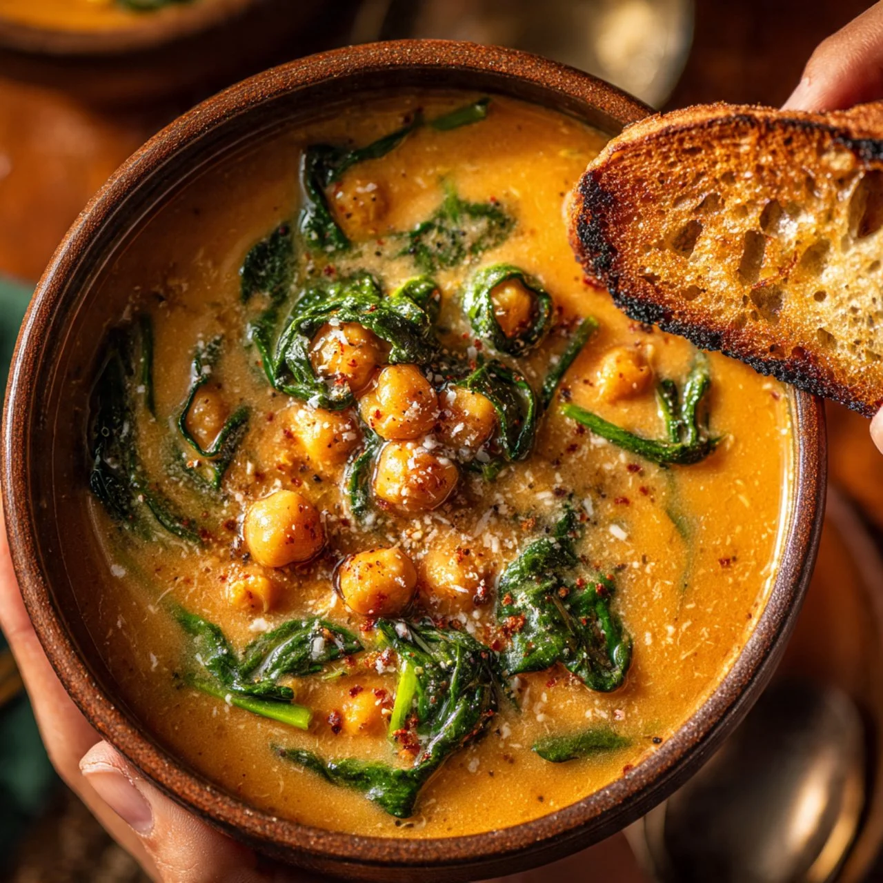 Tuscan Garbanzo Bean Soup