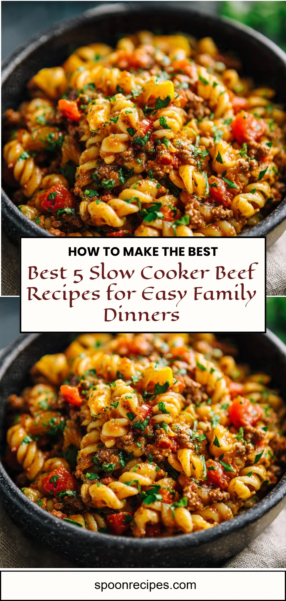 Delicious slow cooker beef dishes for easy family meals