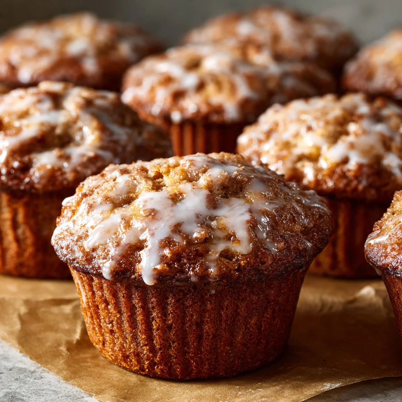 Sourdough Coffee Cake Muffins