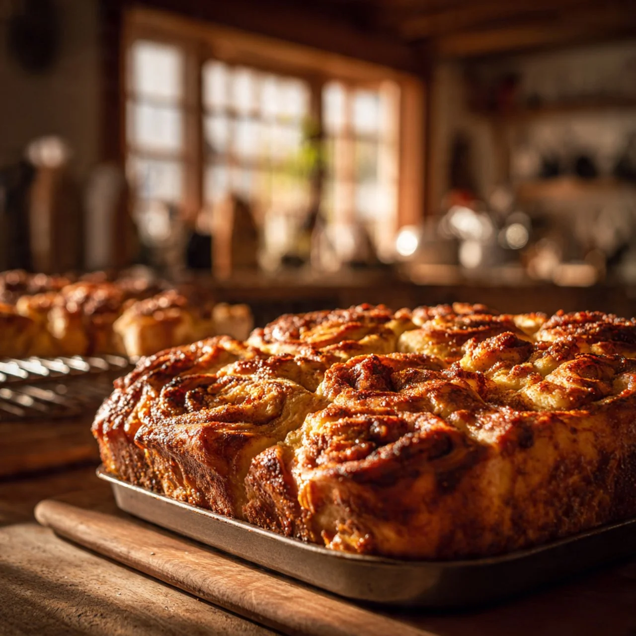Sourdough Cinnamon Roll Focaccia