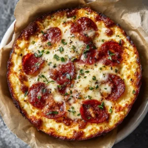 Cottage Cheese Pizza Bowl
