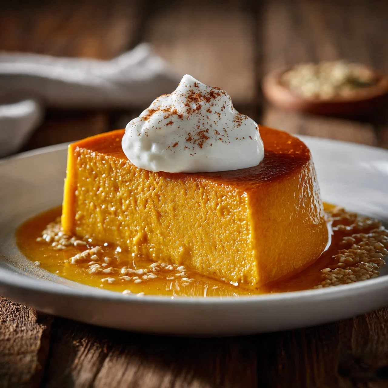 Viral Pumpkin Cottage Cheese Bake