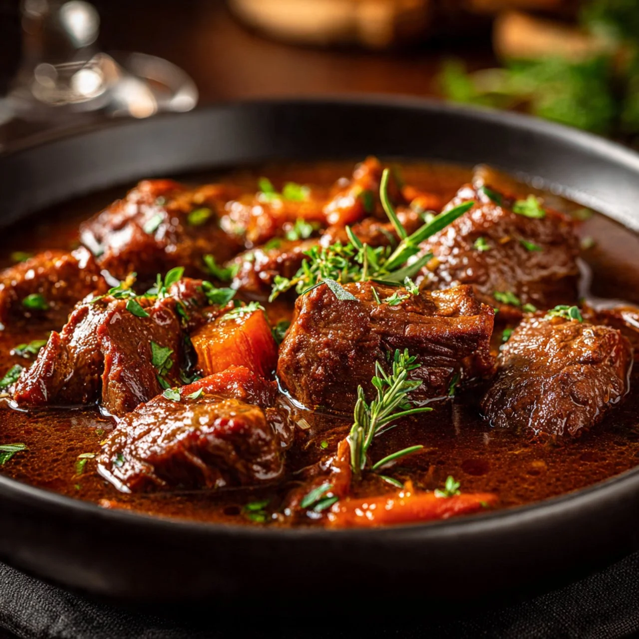 Slow Cooker Beef Manhattan