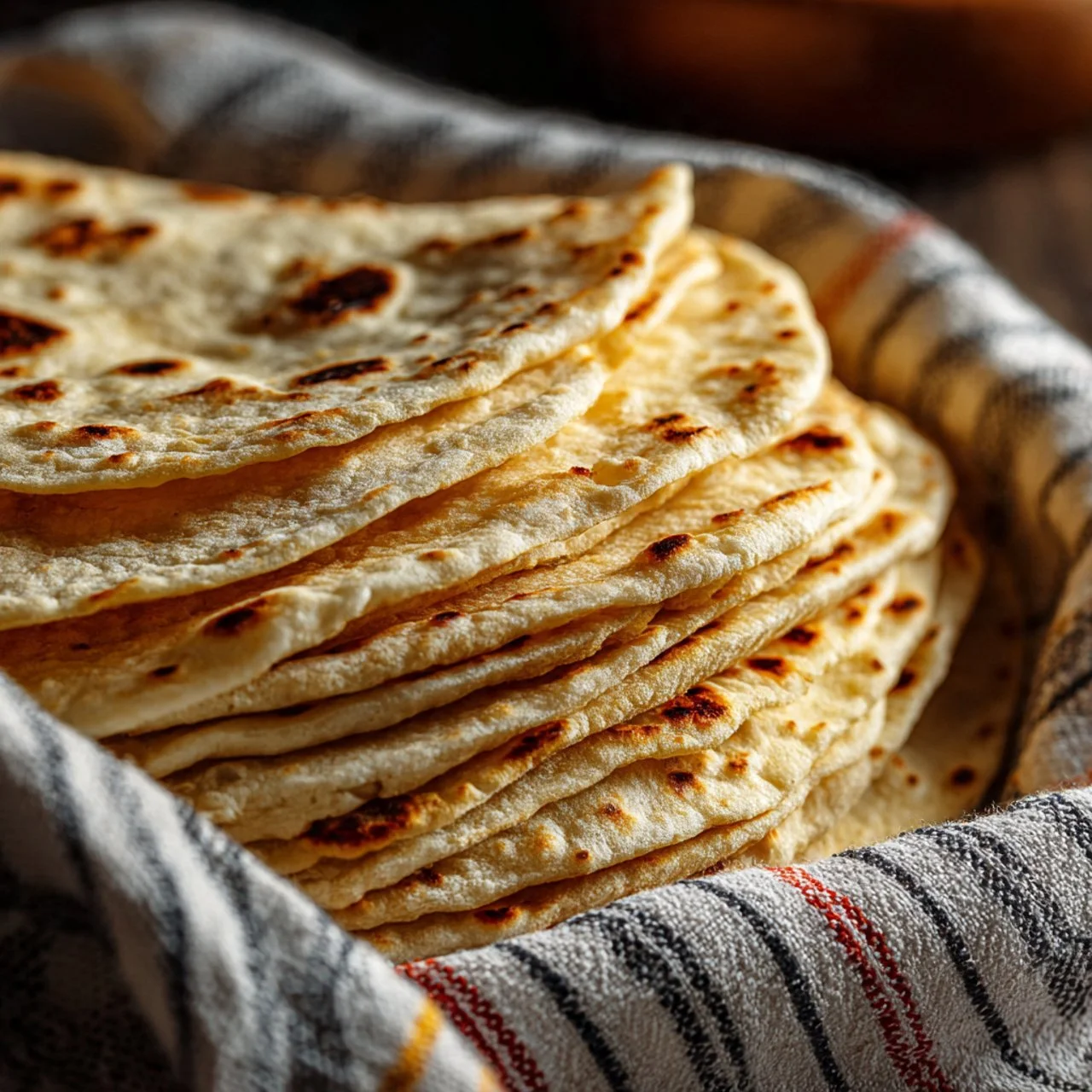 4 ingredients Sourdough Discard Tortillas
