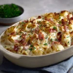 Crazy Good Casserole dish ready to serve