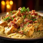 Delicious Easy Crock Pot Crack Chicken served in a bowl