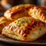 Sourdough breakfast pockets filled with fresh ingredients for a wholesome meal.