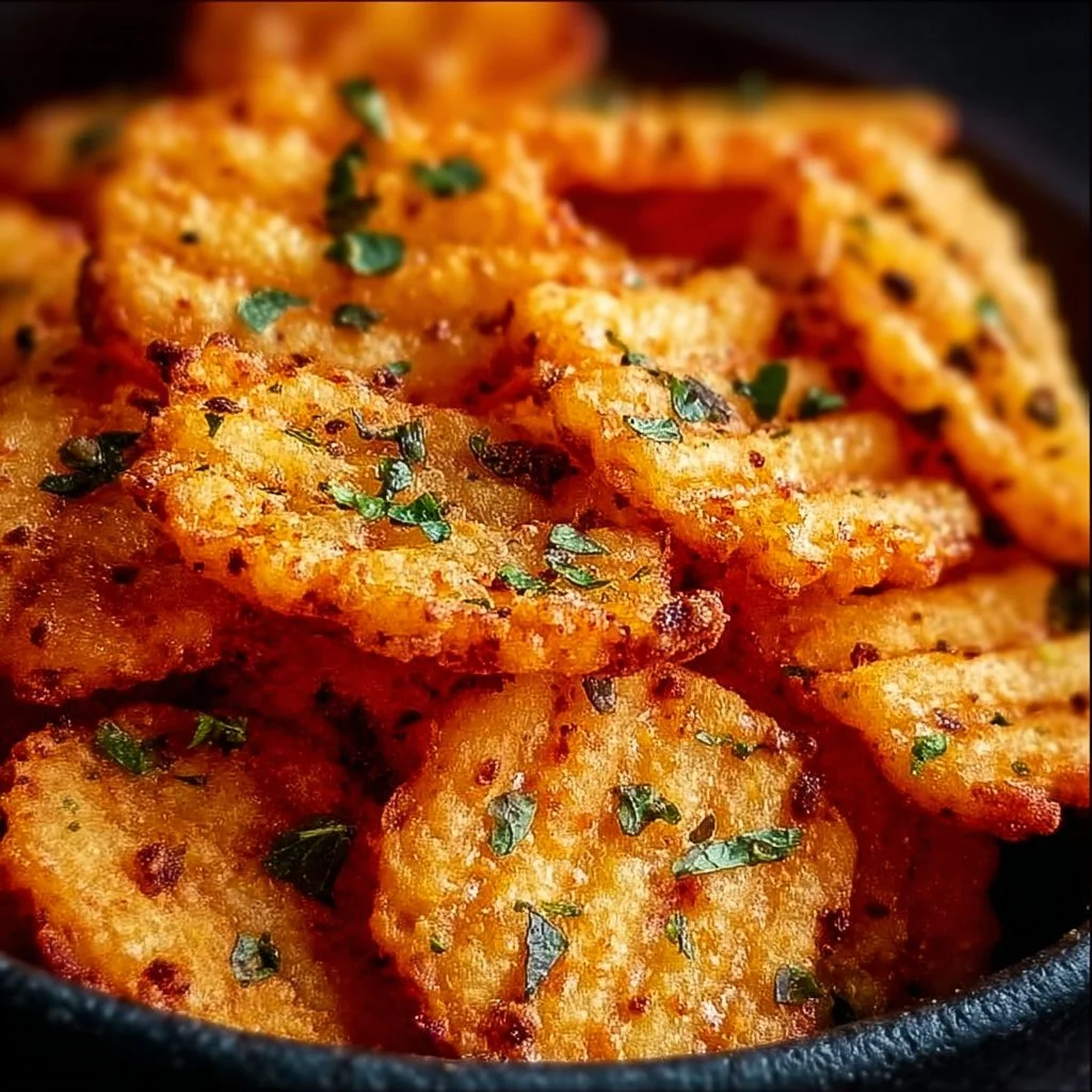 Cheesy Garlic Ritz Bits Snacks, a delicious cheesy and garlicky treat