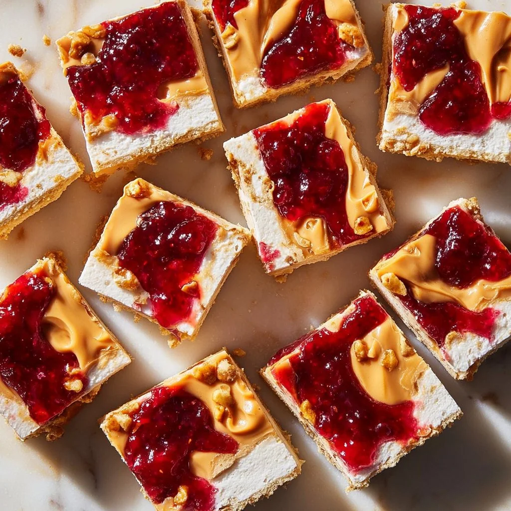 Cottage Cheese Bark topped with nuts and fruits displayed on a wooden board.