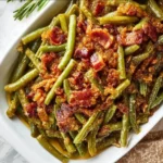 Delicious crack green beans recipe with fresh ingredients