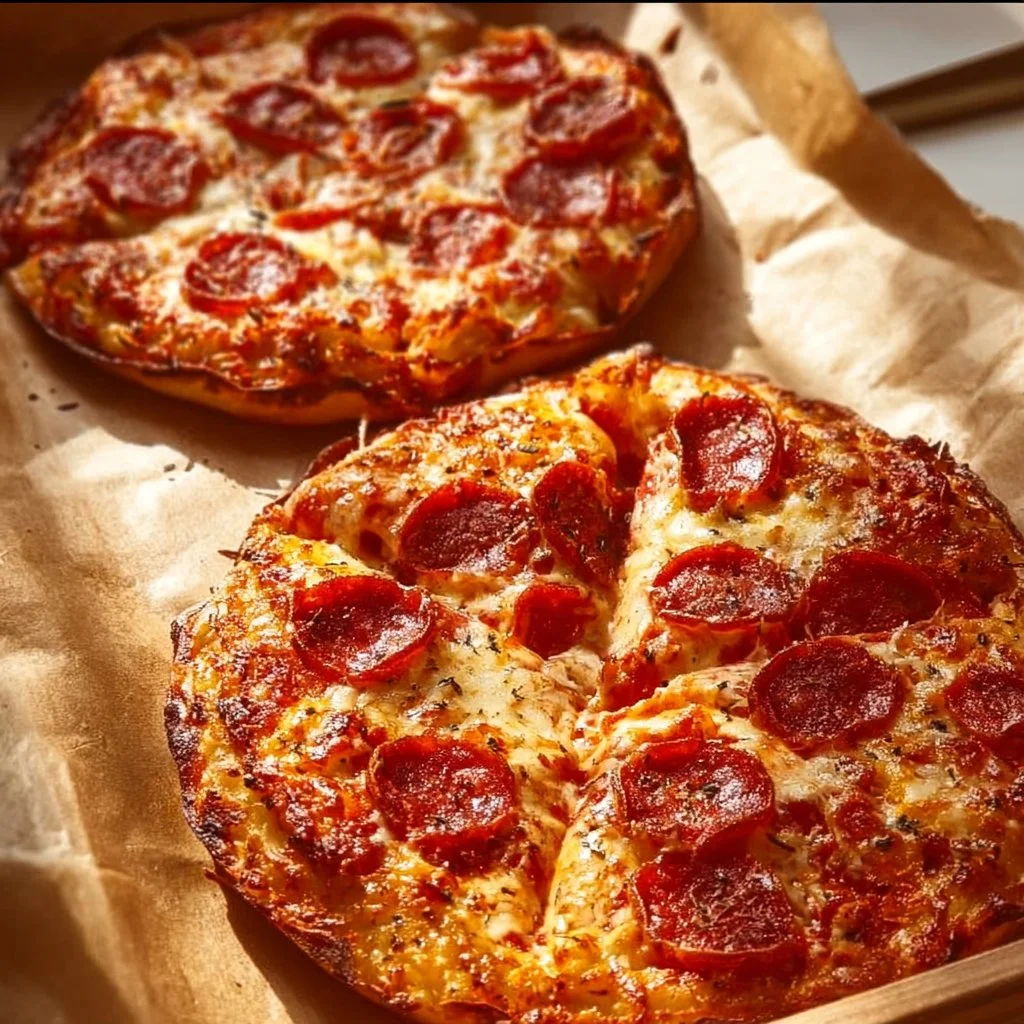 Delicious Keto cottage cheese pizza crust ready to be topped