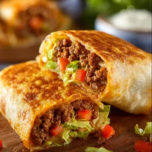 Delicious Keto Crunchwraps on a plate, perfect for low carb diets.