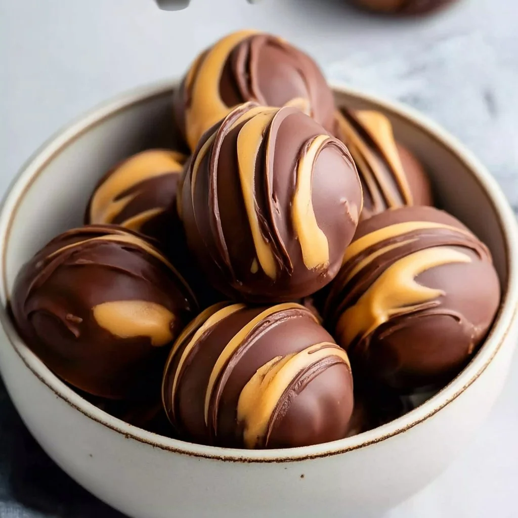 Delicious Keto Peanut Butter Chocolate Fat Bombs for low-carb diets