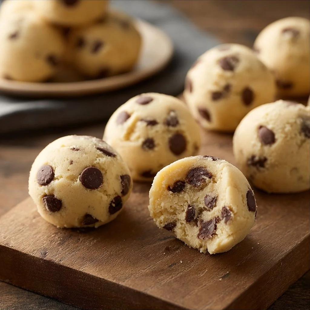 Delicious viral cottage cheese cookie dough ready to be enjoyed