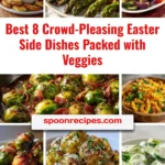 Colorful veggie Easter side dishes for a festive meal.