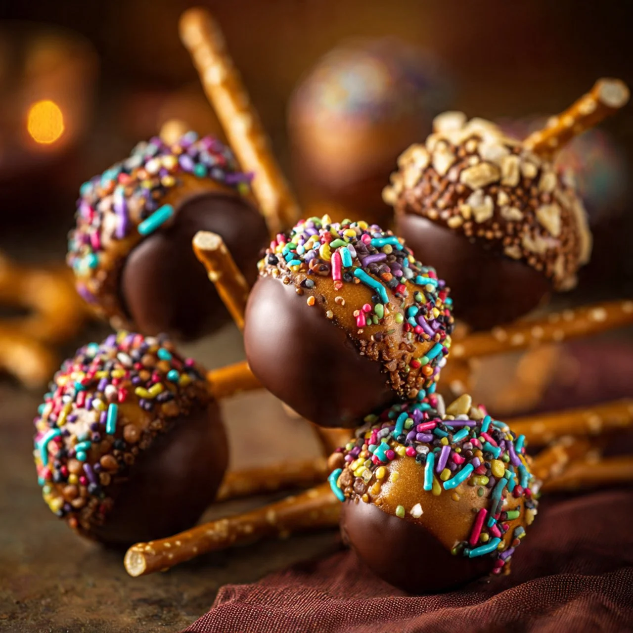 Irresistibly Sweet Acorn Donut Holes