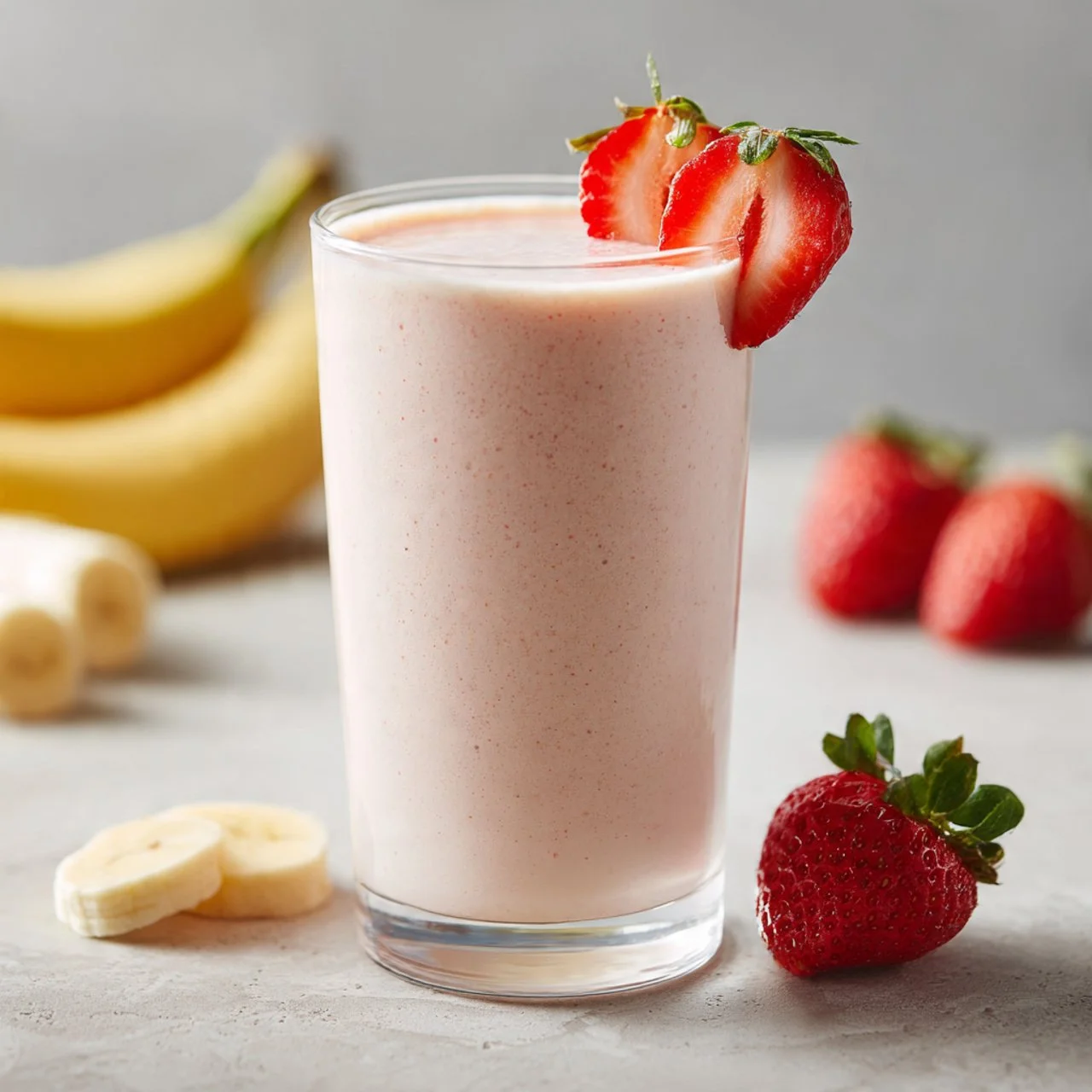 Creamy Strawberry Banana Smoothie
