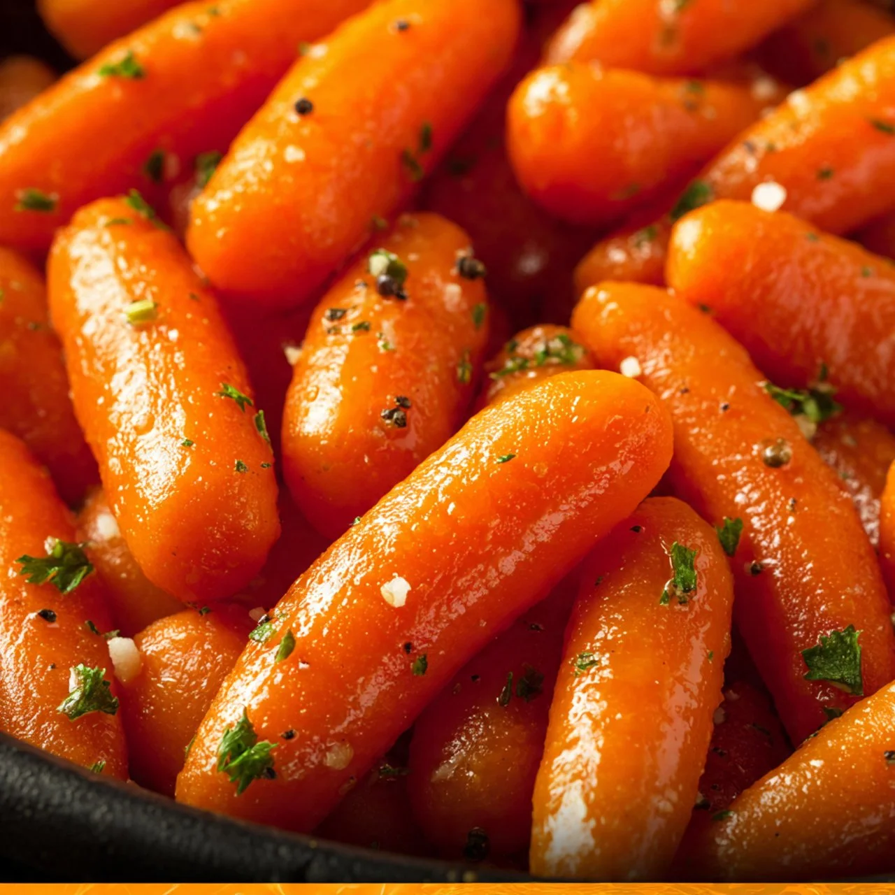 Delicious slow cooker glazed carrots recipe