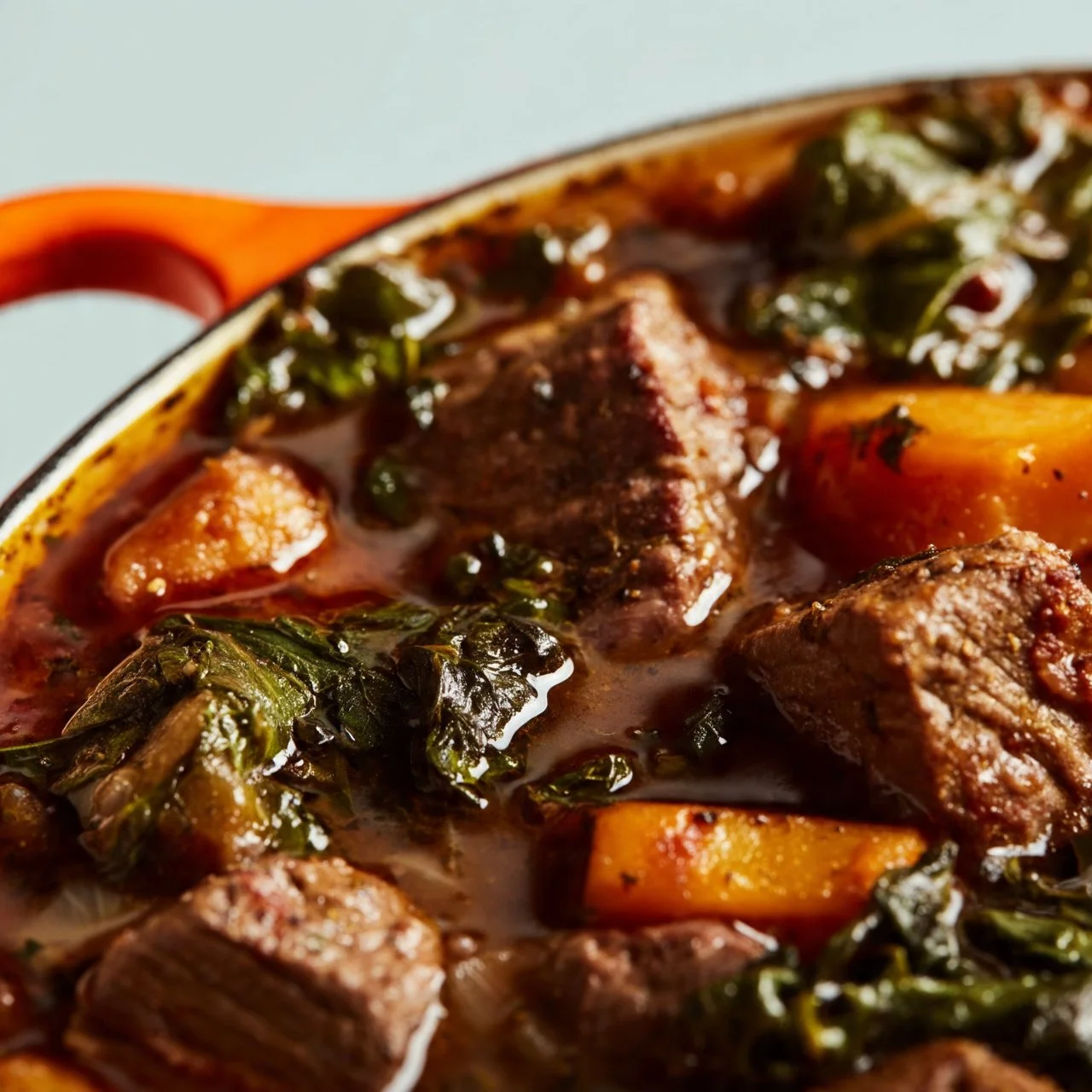 Beef and Sweet Potato Stew {AIP + Reintroduction, Paleo, Whole30} | Sweet potato beef stew, Whole food recipes, Stew recipes