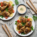 Greek yogurt marinated chicken recipe showcasing juicy and flavorful grilled chicken.