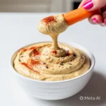 Protein-packed cottage cheese dip served with fresh veggies and crackers