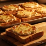 Delicious cottage cheese toast topped with fresh ingredients.