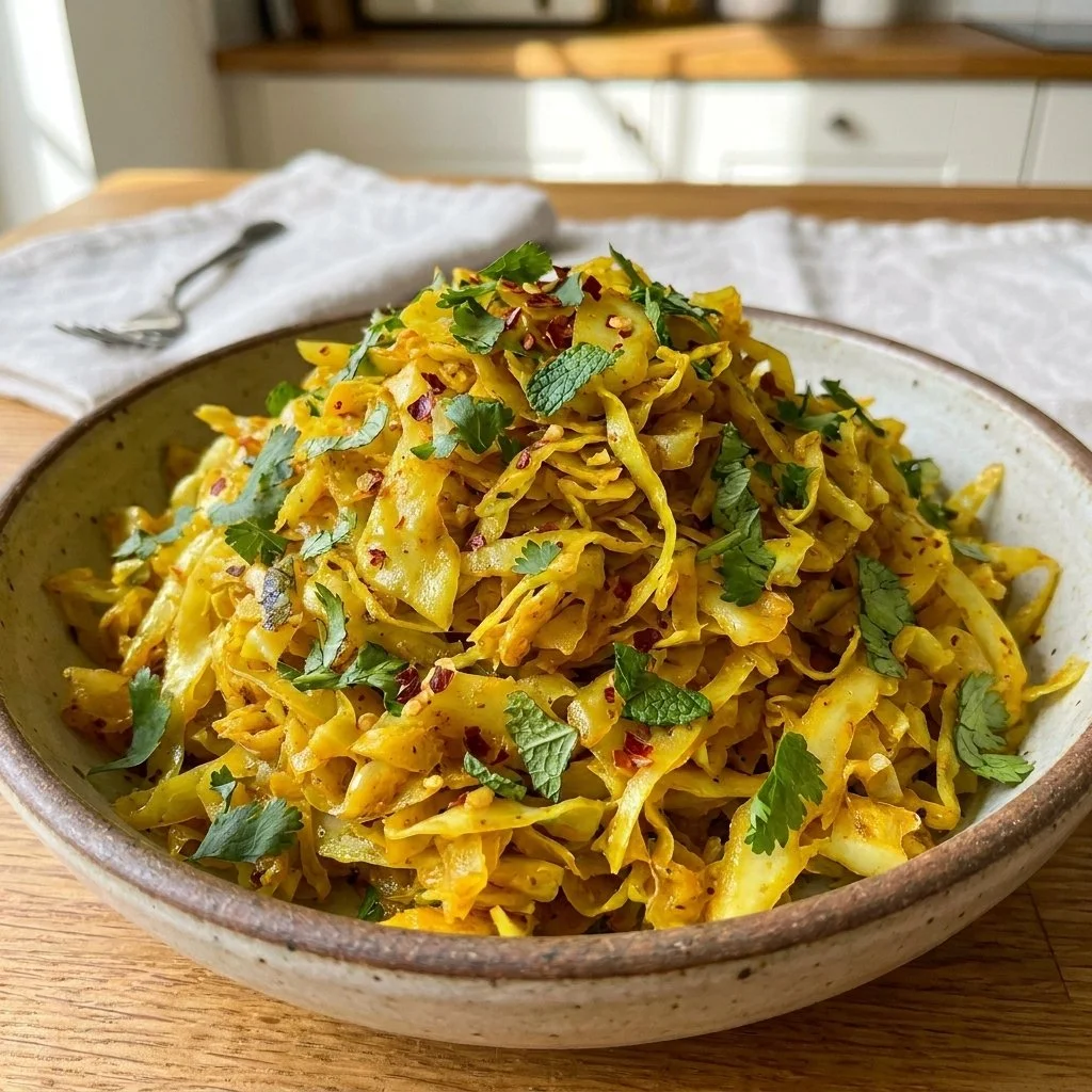 Easy Indian Fried Cabbage