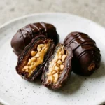 Delicious 4-ingredient stuffed dates recipe inspired by Snickers bars