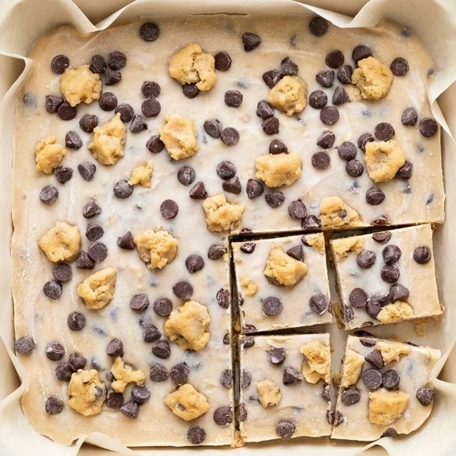 Cottage Cheese Protein Cookie Dough Bark - Healthy Dessert Recipe