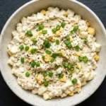 Healthy bariatric egg salad with cottage cheese recipe for weight loss