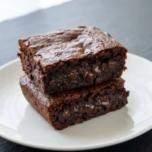 Delicious high protein brownies that are fudgy and nutritious.