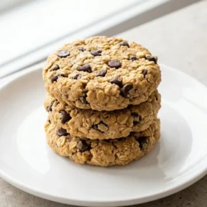 Delicious no-bake breakfast cookies made in 5 minutes, perfect for busy mornings.