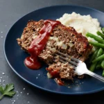 Delicious Keto Meatloaf prepared with low-carb ingredients
