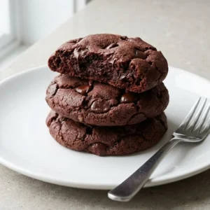 Delicious low calorie chocolate chip cookies made with almond flour and sugar free ingredients