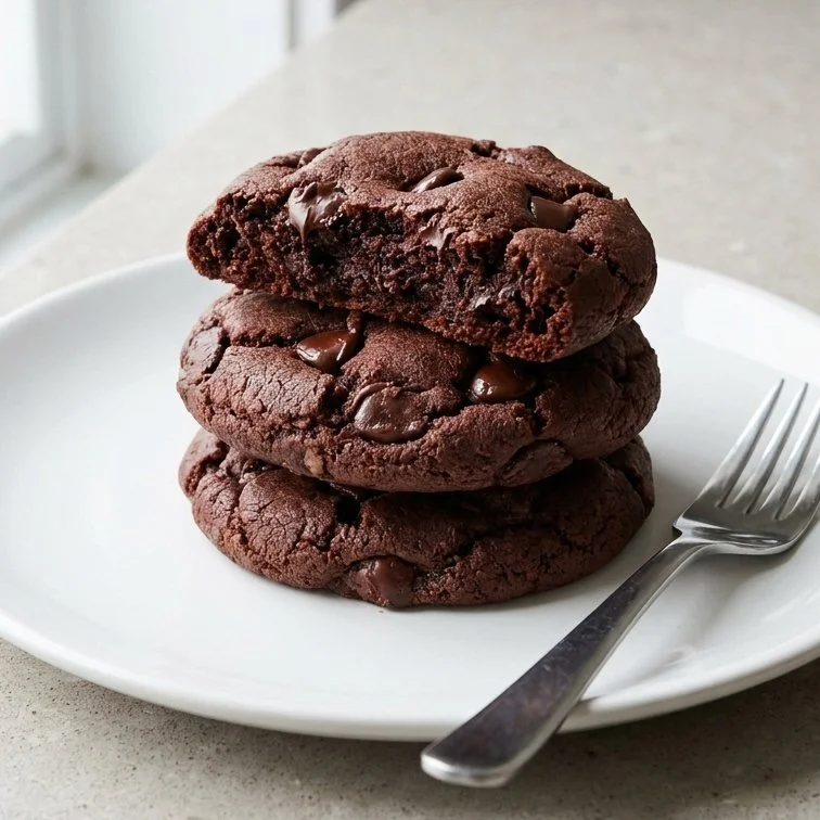 Delicious low calorie chocolate chip cookies made with almond flour and sugar free ingredients