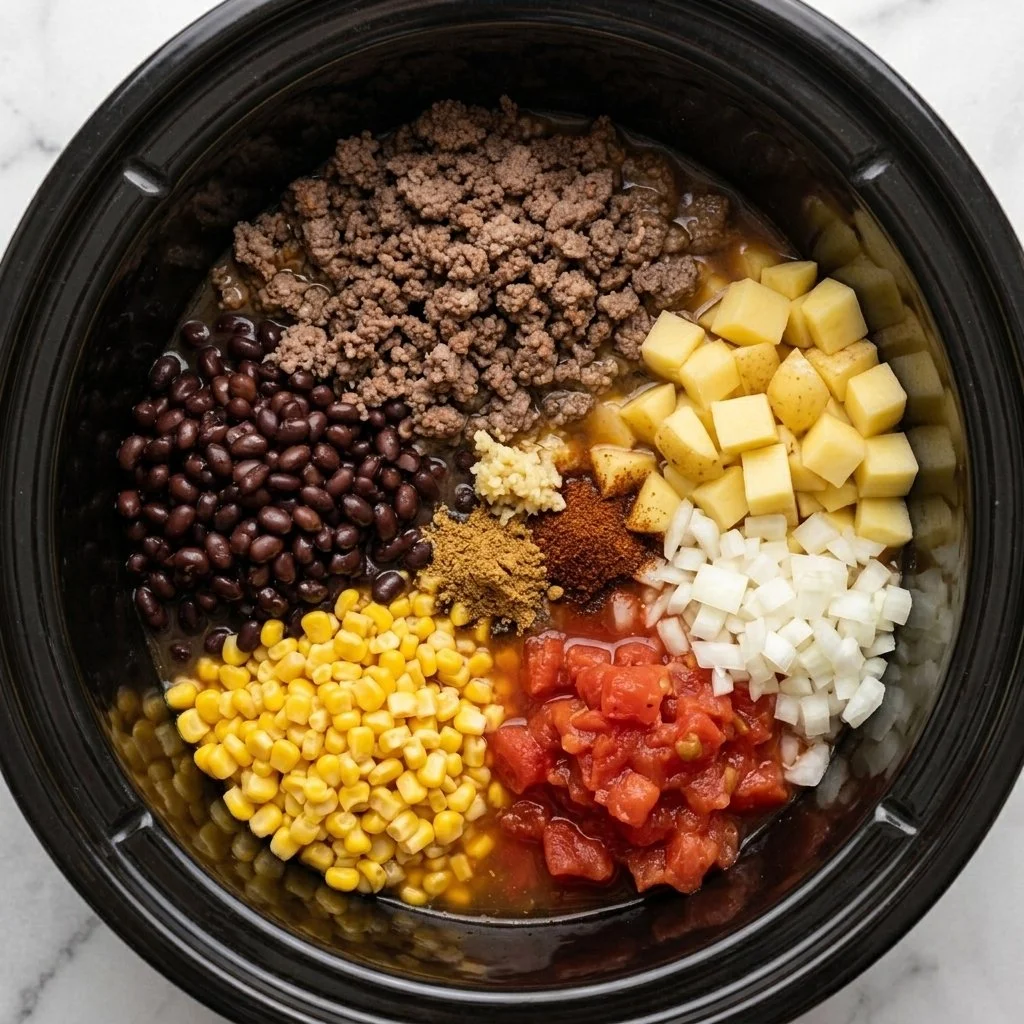 Creamy Cowboy Soup Recipe - Easy Crock Pot Soup